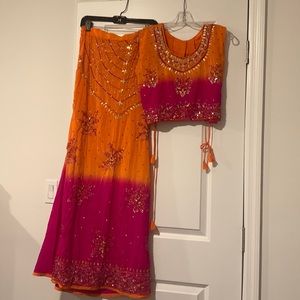 Soree Shari two piece set skirt top combo